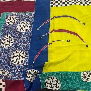 Colorful Abstract Women's Scarf